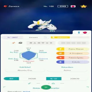 Zeraora Shiny Home