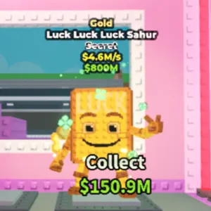 Gold Luck Luck Luck Sahur