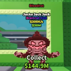 1 of 1 | Bloodrot Jacko Jack Jack | Super Rare | Unobtainable