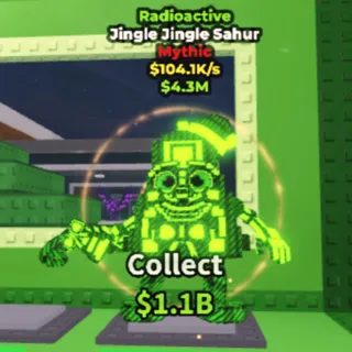 Radioactive Jingle Jingle Sahur | Super Rare For Collectors