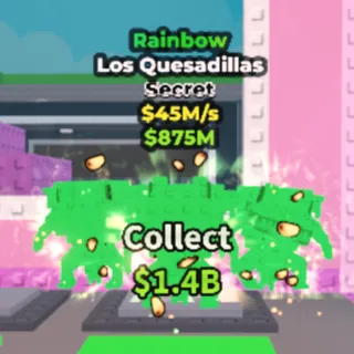 45M/s | Rainbow Los Quesadillas 