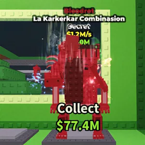 Bloodrot La Karkerkar Combinasion | Super Rare For Collectors