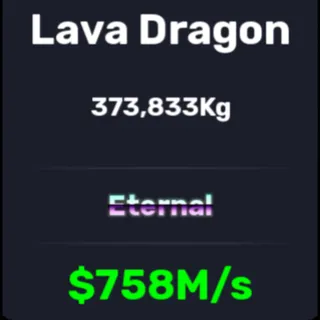 758M/s | Lava Dragon | Steal An Egg