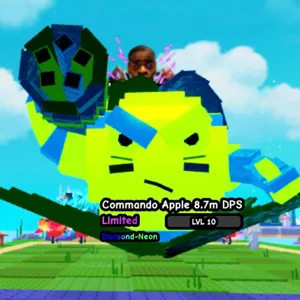 8.7m DPS | Limited Diamond - Neon Commando Apple