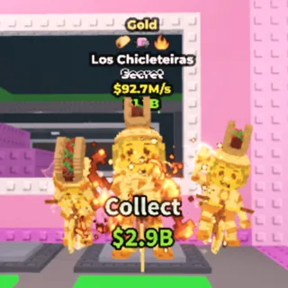 92M/s | Gold Los Chicleteiras | 3 Traits