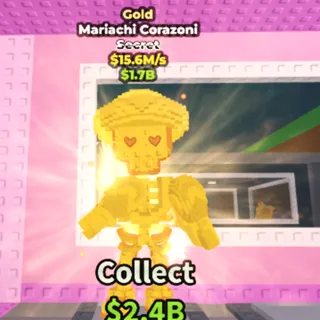 15.6M/s | Gold Mariachi Corazoni