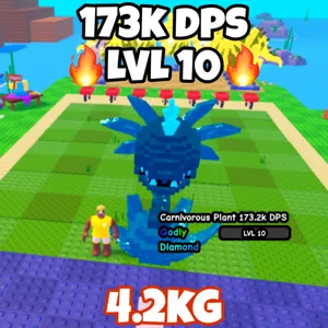 Diamond Huge Carnivourus (173K DPS) | 4.2KG | LVL 10