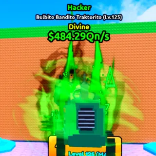 484.29Qn/s | Bulbito Bandito Traktorito | Escape Tsunami For Brainrots | Max Level