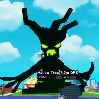 7.5m DPS | Limited Neon Hallow Tree