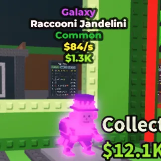 Galaxy Raccooni Jandelini | Super Rare For Collectors