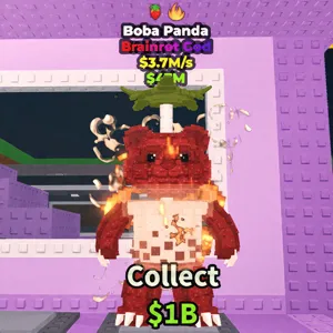 Strawberry Trait Boba Panda