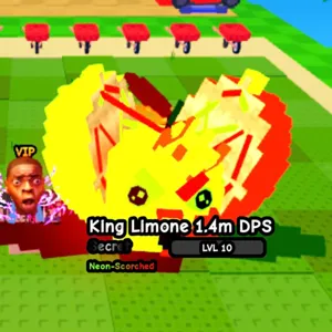 1.4M DPS | 5KG | Scorched - Neon Huge King Limone