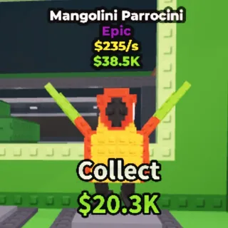 Mangolini Parrocini | Super Rare For Collectors
