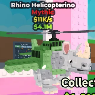 Rhino Helicopterino | Super Rare For Collectors