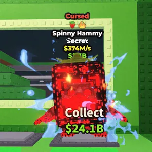 Cursed Strawberry Spinny Hammy | Super Rare For Collectors