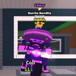36M/s | Galaxy Burrito Bandito | 1 Trait
