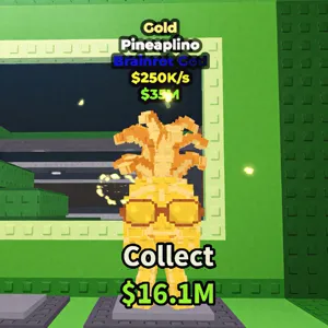 Gold Pineaplino | Super Rare For Collectors