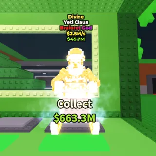 Divine Yeti Claus | Super Rare For Collectors
