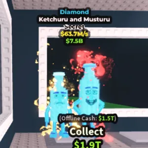 63.7M/s Diamond Ketchuru and Mutsuru