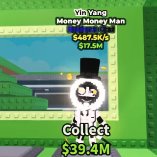 Yin Yang Money Money Man | Super Rare For Collectors
