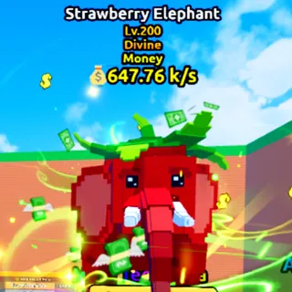 Money Strawberry Elephant | Escape Tsunami For Brainrots | Max Level