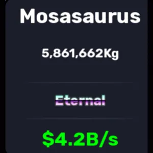 4.2B/s | Titanic Mosasaurus | Steal An Egg