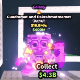 16.8M/s Galaxy Cuadramat and Pakrahmatmamat | 1 Trait