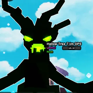 7.1M DPS | Neon Hallow Tree | Plants vs Brainrots