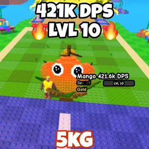 Gold Huge Mango (421K DPS) | 5KG | LVL 10
