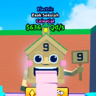 636.23Qd/s | Escape Tsunami For Brainrots| Esok Sekolah