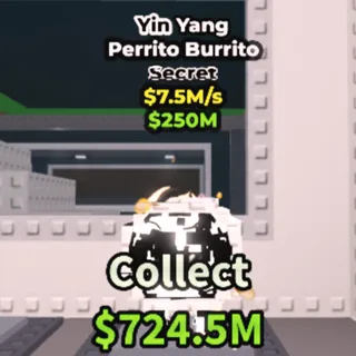 Yin Yang Perrito Burrito | Super Rare For Collectors