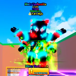 7.41M/s | Radioactive Meta Technetta | Escape Tsunami For Brainrots