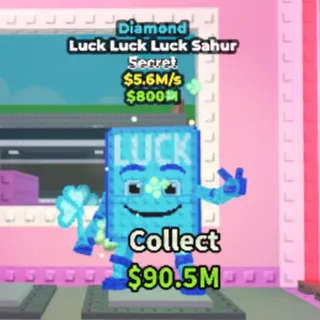 Diamond Luck Luck Luck Sahur