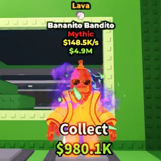 Lava Bananito Bandito | For Craft