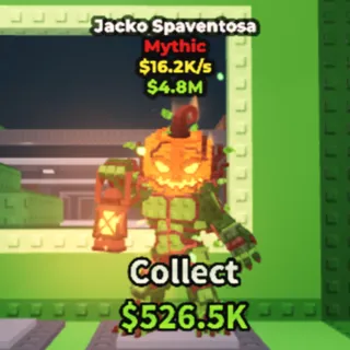 Jacko Spaventosa | Super Rare For Collectors