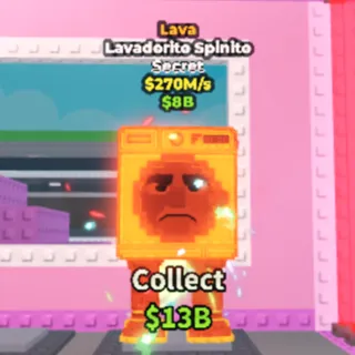 270M/s | Lava Lavadorito Spinito