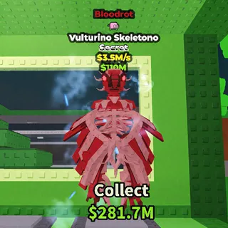 Bloodrot Vulturino Skeletono | 1 Trait | Super Rare For Collectors