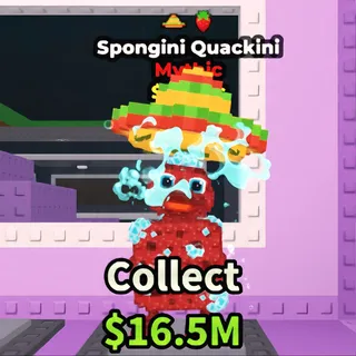 Strawberry Spongini Quackini
