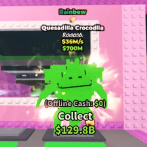 Rainbow Quesadilla Crocodilla | 1 Trait