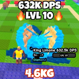 Diamond Huge King Limone (632K DPS) | 4.6KG | LVL 10