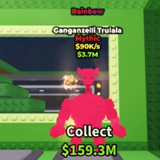Rainbow Ganganzelli Trulala | Super Rare Rare For Collectors