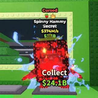 Cursed Strawberry Spinny Hammy | Super Rare For Collectors