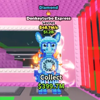 48.7M/s | Diamond Donkeyturbo Express | 1 Trait