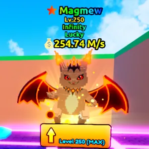 254.74M/s | Lucky Magmew | With a Star