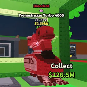 Bloodrot Trenostruzzo Turbo 4000 | 1 Trait |  Super Rare For Collectors