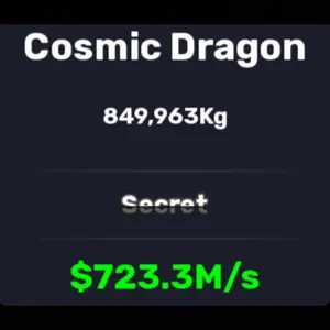 723.3M/s | Cosmic Dragon| Steal An Egg