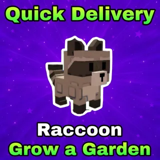 Raccoon Grow A Garden 1