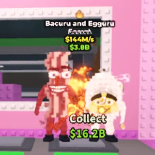 144M/s | Bacuru and Egguru | 1 Traits