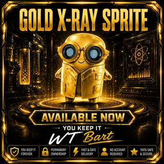 Fortnite GOLD X-RAY SPRITE | YOU KEEP IT FOREVER | AVAILABLE NOW | FAST DELIVERY