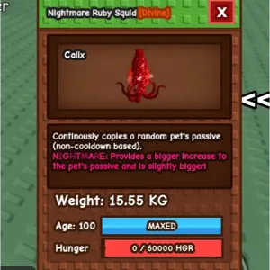 Ruby squid NM Max